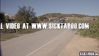 Hitchhikers fucks horny big jugs mom
