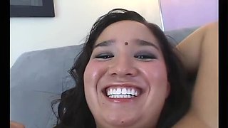 Asian Angelina Lee's Juicy Bubble Butt Gets Filled by Jon Dough