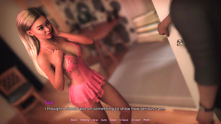 My Bimbo Dream 29 Sue Sold Her Soul to Become Randall's Bimbo, Randall Fucks His Stepmother Despite Night or Day