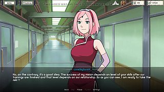 3D animated adventure with amateur wife and her trainer