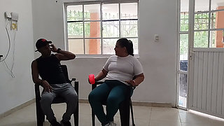 Chubby Latina! She Ends up Having Rough Sex with Her Best Friend Because Her Boyfriend Is at Work