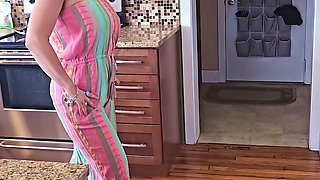 Voyeur Peek into Mommy at Home Alone Solo Wife vid clips from her OnlyFan Page Compilation