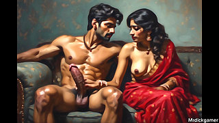 Indian 18 year old neighbour girl was alone as her neighbour uncle goes and starts having rough sex with teen girl