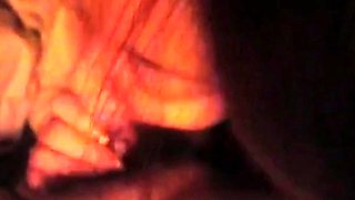 Dirty Chinese Mom's Blowjob