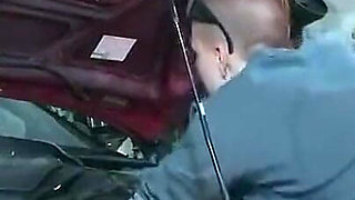 Sexy Mechanic Vilu Vidish Gets Pounded Toyota Ae101
