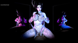Goddess Curvy Girl Chronicles: the Animated Goddess - 3D Animation Hentai