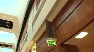 Hard sex scene for a little young slut