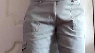 My Horny Secretary with Big Tits Masturbates Pussy