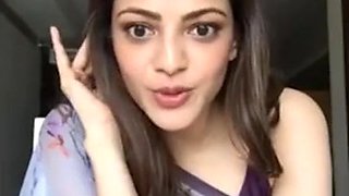 Indulge in Kajal Aggarwal's raw Indian charm with a sensual intimate reveal