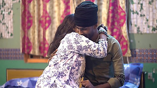 Amateur Indian Bhabhi Making Love with Next Door While Husband Away