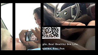 Married Couple Has Fun- Fucking and Sucking in the Front Seat