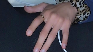 I watch porn and get so excited that I touch myself all over