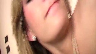 Alexandra Joys Dripping Pussy Fingered Before Hardcore Chair Pounding