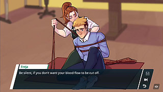 Violating academic rules and bondage sessions- academy 34 gameplay