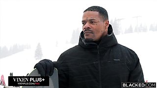 Blacked.Com featuring Jason Luv and Ashby Winter's handjob xxx