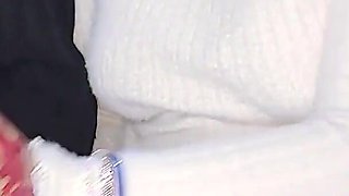 Indian Girlfriend Left Smoking Cigarettes