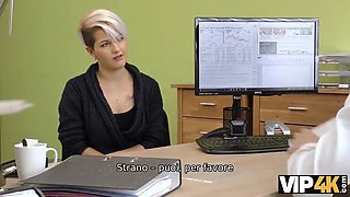 Vip4k. agent calls lussy sweet for a rendezvous but she screws
