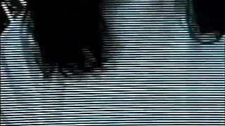 Black and white pussy licking pussy fucking in dogging position in the garden