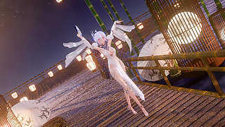 [mmd] Haku Ronin Pipa Ancient Elegant and Erotic Cheongsam Strip House Dance