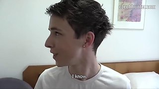 Davey Brooks Outdoor POV Throat Cumshot