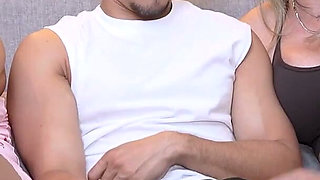 My Stepdaughter's Boyfriend Fucks Me in the Kitchen Without Her Finding Out - Monique Fuentes, Milan Rodriguez & Naty Delgado