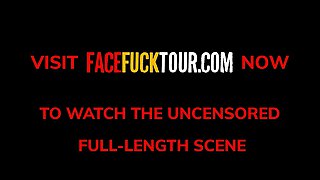 BIG TITS Teen Swallows Cum After Blowjob