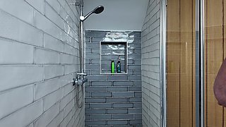 Shower Time in the Airbnb