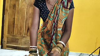 Indian Desi Village Stepsister in Law Stepbrother in Law Fuck in Hindi Video