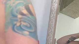 Big Booty British MILF Rides Big Cock