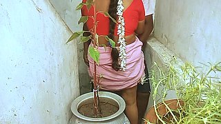 Village Aunty with House Woner Stepson Having Sex 2nd Floor