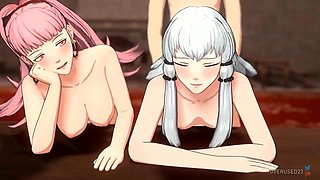 ANAL pounding in animated style