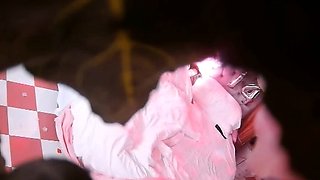 Horny fat arab housewife fingered on amateur hidden cam