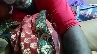 Video of Aunty and Delivery Boy Excited for Rain