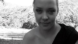 Cute amateur webcam teen girl toying pussy on webcam