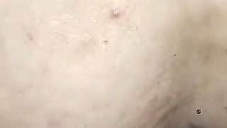 Unexpectedly fucked my ass with a hand, fisting my ass, with an end and an open hole