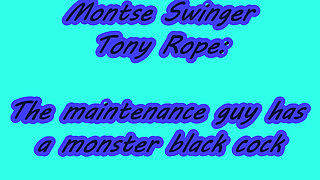 The Maintenance Boy Has a Monster Black Cock