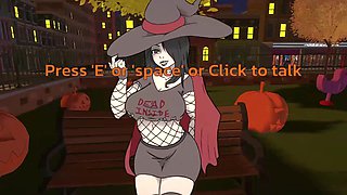 Waking up to MILF Witch... to Exploring a Monster Girl World! - Halloween Harem