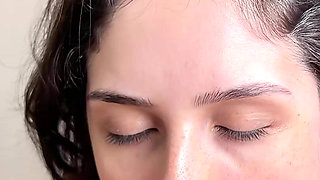 Horny Wife Swallows Big Load of Cum