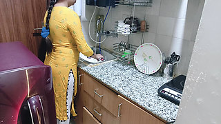 I Find My Horny Step mom in the Kitchen - Porn in Hindi