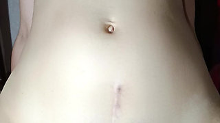 I fucked and ejaculated into my stepmother, and my sperm is dripping onto my balls