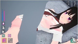 Sakura Segment [v1.0] Girl With Cat Ears In Kimono