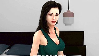 Cuckolded husband watches wife with big boobs have wild anime adventures