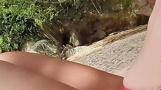 I Flirt with a Girl on the Beach… She Takes Me to the Bathrooms to Fuck