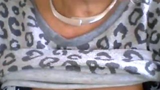 Granny's Big Tits on Webcam