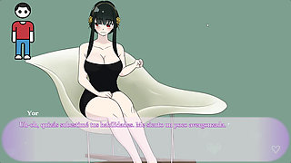 Cachipun With Waifu - Playing Rock, Paper, Scissors With Beautiful Yor Forger Until He Fucks Her