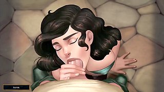 Epic hentai adventure with big boobs and legendary anime action