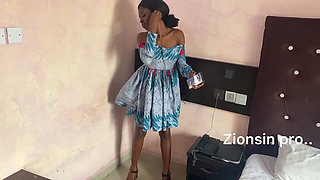 Black Ebony Girl Striptease