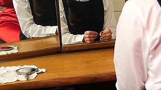 Step-mum Catches College Girl Mila at Her Dressing Table Face Slapping Punishment Wmv