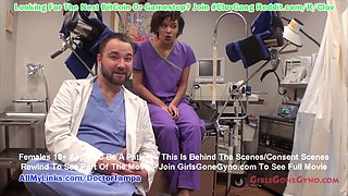 Ebony teen Jackie Banes participates in mind-blowing orgasm study with Doctor Tampa and Nurse Rose