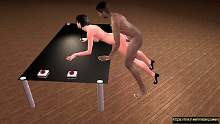 Wednesday Doggy Over the Desk